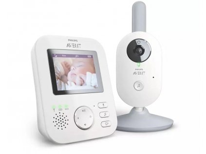 Philips Avent SCD833/01 digitální videochůvička, LCD displej, noční vidění, upozornění, funkce Talkback