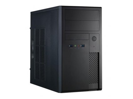 CHIEFTEC skříň Mesh Series/Minitower, 350W, XT-01B-350S8, Black, USB 3.0