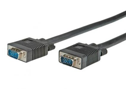 Kabel propojovací VGA HQ MD15HD - MD15HD, 15m, stíněný