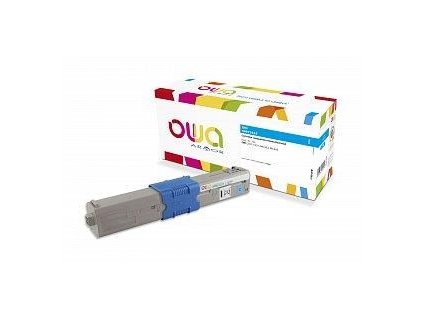 OWA Armor toner pro OKI C301, C321, MC332, MC342, 1500p, 44973535, modrá/cyan