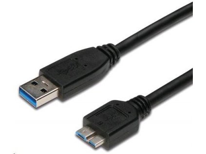 PREMIUMCORD Kabel USB 3.0 A - Micro B 0,5m, propojovací (M/M)