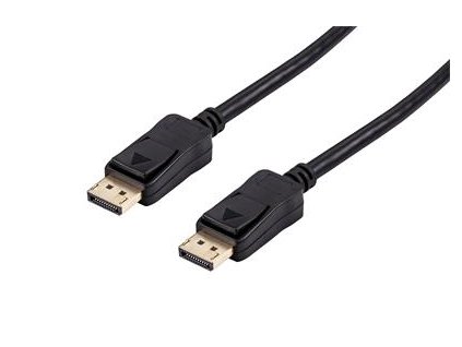 Kabel C-TECH DisplayPort 1.2, 4K@60Hz, M/M, 0,5m