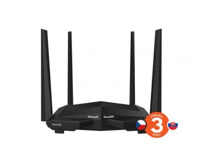 Tenda AC10 - Wireless AC Router 802.11ac/a/b/g/n,1200 Mb/s, 1x GWAN, 3x GLAN, VPN, IPTV, WISP, Repeater