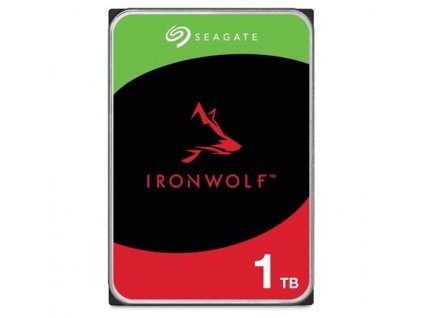 Seagate IronWolf, NAS HDD, 1TB, 3.5", SATAIII, 256MB cache, 5.400RPM