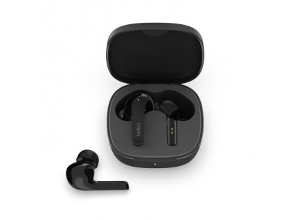 Belkin SOUNDFORM™ Flow - True Wireless Earbuds - bezdrátová sluchátka, černá