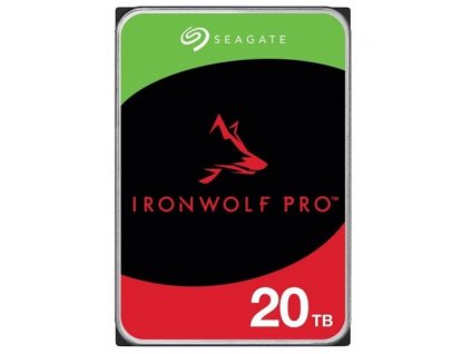 SEAGATE ST20000NT001 hdd IronWolf PRO 20TB CMR 7200rpm 256MB NAS HDD 24x7 285MB/s 3.5 RAID SATA3-6Gbps