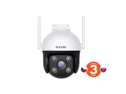 Tenda RH7-WCA - bezdrátová venkovní otočná 4MP IP kamera, RJ45, noční IR + LED světlo, zvuk