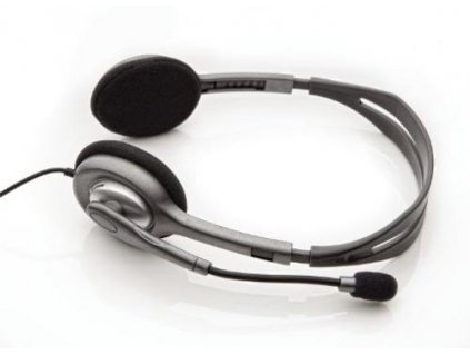 LOGITECH sluchátka H110, náhlavní sada Stereo Headset H110