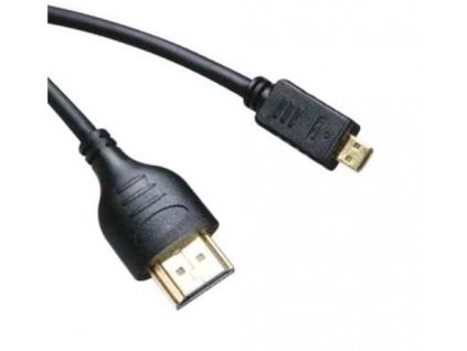 KABEL propojovací HDMI M - HDMI micro D , 3m, dual shielded, HQ