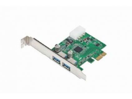 GEMBIRD PCI-e řadič 2x USB 3.0 ext., interní karta