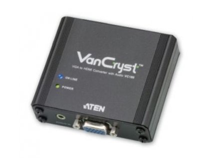 Konvertor VGA na HDMI rozhraní s audiem až 1080P, stereo