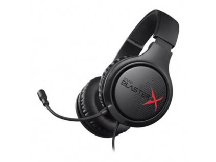 CREATIVE Sound BlasterX H3 gaming sluchátka s mikrofonem, konektor 3.5mm, pro hráče (náhlavní souprava)