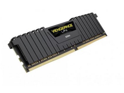 CORSAIR 8GB DDR4 2400MHz VENGEANCE LPX BLACK PC4-19200 CL16-16-16-39 1.2V XMP2.0 (s chladičem