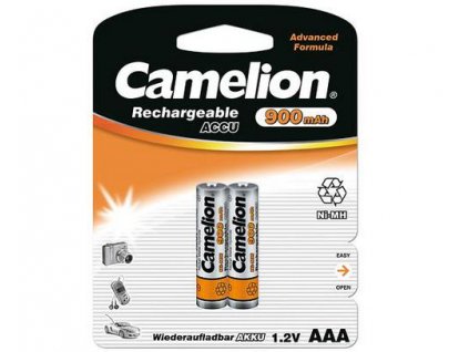 CAMELION 2pack AAA/HR03 900mAh nabíjecí baterie 1.2V Ni-MH