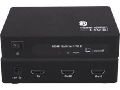 HDMI splitter 2x HDMI 1.4 kompatibilní max. rozlišení 1080i a 1080p