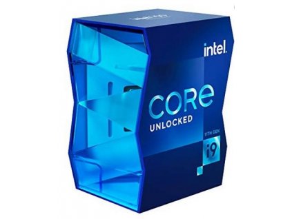 INTEL cpu CORE i9-11900K socket1200 Rocket Lake BOX 125W 11.generace (bez chladiče, 3.5GHz turbo 5.3GHz, 8x jádro, 16 vlákno, 16MB cache, pro DDR4 do 3200, grafika UHD 750), virtualizace