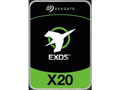 SEAGATE ST18000NM003D Exos X20 18TB hdd SATA3-6Gbps 7200ot, 256MB cache (RAID, 24x7 enterprise, max. 285MB/s)