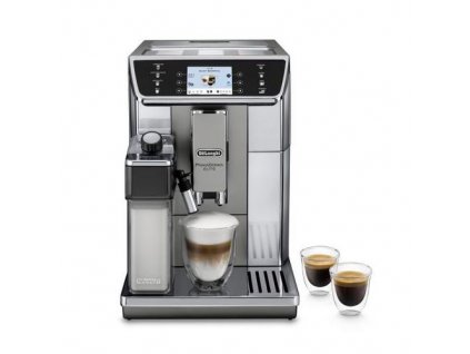 DeLONGHI PrimaDonna Elite ECAM 650.75.MS stříbrmý (plnoautomatický kávovar)