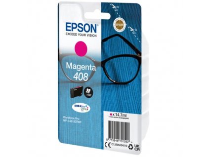EPSON originální náplň 408 DURABrite Ultra purpurová