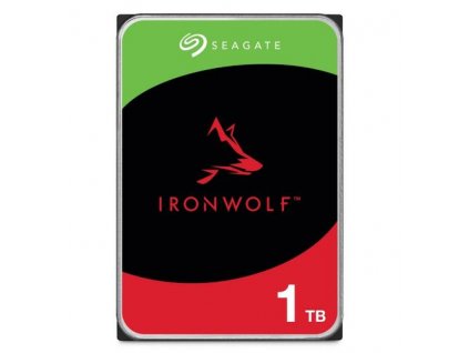 SEAGATE ST1000VN008 hdd IronWolf 1TB CMR 5400rpm 256MB NAS HDD 24x7 1-8bay 180MB/s 3.5 RAID SATA3-6Gbps