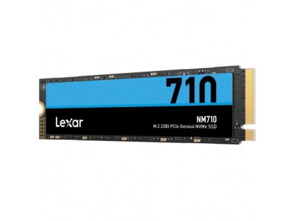 LEXAR NM710 SSD NVMe M.2 500GB PCIe (čtení max. 5000MB/s, zápis max. 2600MB/s)