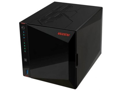 ASUSTOR NIMBUSTOR 4 (AS5404T) datové úložiště NAS, 4× 2,5"/3,5" SATA III, 4× M.2, quad-core 2,0GHz, 4GB DDR4, 2× 2,5GbE LAN, 3× USB 3.1, 1× HDMI