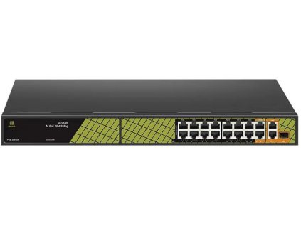 Switch Conexpro GNT-P4813V6 2x GLAN, 16x LAN s PoE, 1x SFP Combo, 300W