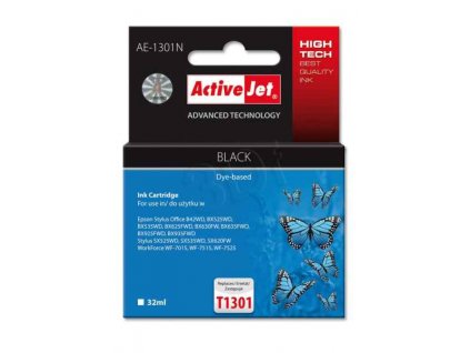 ActiveJet inkoust Epson T1301 Black new, 32 ml AE-1301N