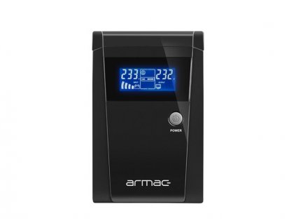 ARMAC UPS OFFICE 1000E LCD 3 FRENCH OUTLETS 230V METAL CASE