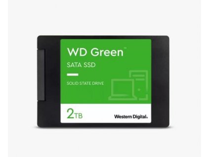 WDC GREEN PC SSD WDS200T2G0A 2TB 2.5" 7mm (545MB/s, SSD, SLC)