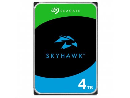 SEAGATE HDD 4TB SKYHAWK (SURVEILLANCE), 3.5", SATAIII, 5400 RPM, Cache 256MB, CMR