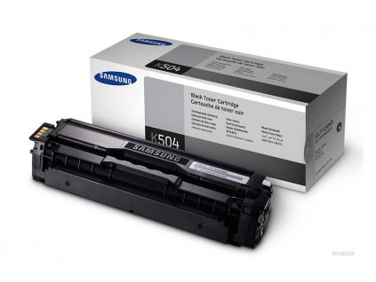 HP - Samsung CLT-K504S Black Toner Cartrid (2,500 pages)