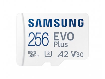 Paměťová karta Samsung micro SDXC EVO Plus 256GB + SD adaptér