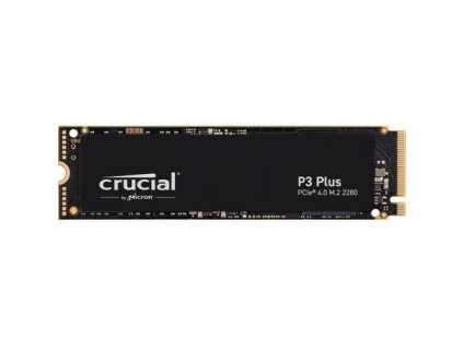 CRUCIAL P3 Plus SSD NVMe M.2 1TB PCIe (čtení max. 5000MB/s, zápis max. 3600MB/s)