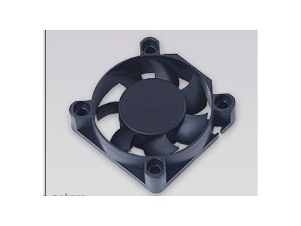 AKASA ventilátor 4cm Black Fan, 40x40x10mm, Sleeve bearing, 24.87 dBA, 3 pin