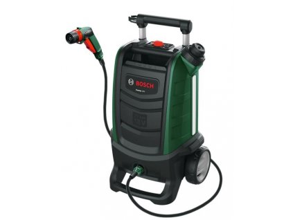 BOSCH Fontus 18V, akumulátorový venkovní čistič, 18 V, 20 bar, akumulátor 2.5 Ah