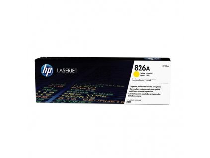 HP 826A Yellow LJ Toner Cart, CF312A (31,500 pages)