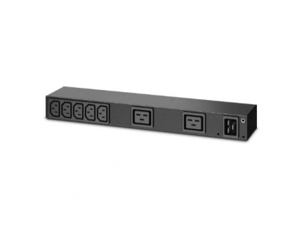 Rack PDU, Basic, 0U/1U, 100-240V/20A, 220-240V/16A, (7) C13, (2) C19