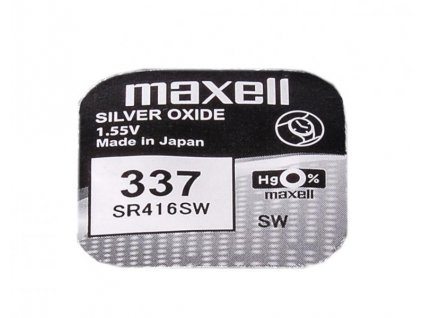 Baterie Avacom knoflíková Maxell 337 Silver Oxid - nenabíjecí