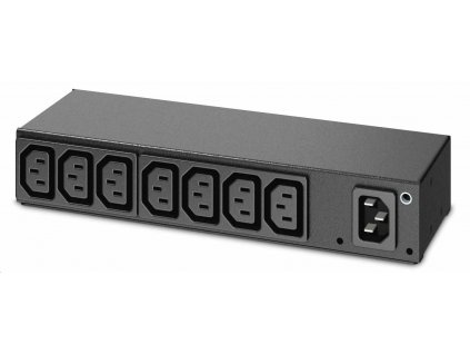 APC Rack PDU, Basic, 0U/1U, 120-240V/15A, 220-240V/10A, (8) C13, IEC-320 C14