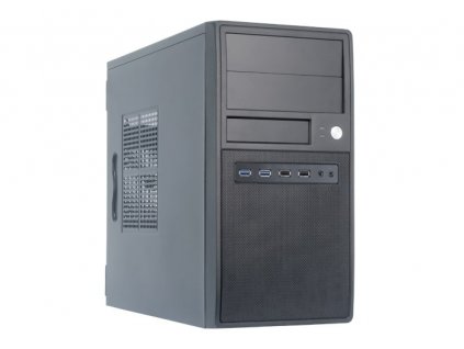 CHIEFTEC skříň Mesh Series/mATX, CT-04B-OP, Black, USB 3.0, bez zdroje