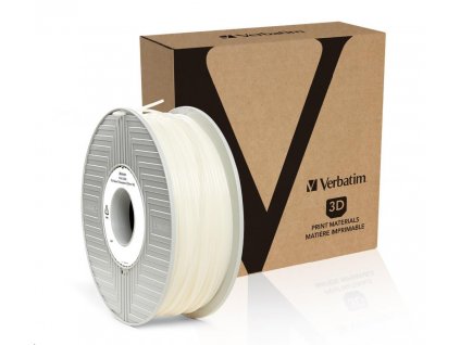 VERBATIM 3D Printer Filament PLA 2.85mm, 126m, 1kg natural transparent(old PN 55282)