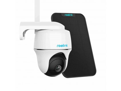 REOLINK bezpečnostní kamera Go PT Plus, 3G/4G, USB-C + Solarní panel
