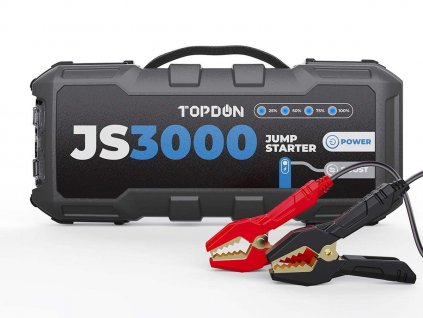 TOPDON Car Jump Starter JumpSurge 3000, 24000 mAh