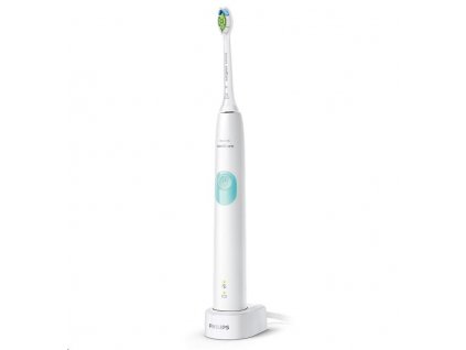 Philips HX6807/24 Sonicare ProtectiveClean 4300, zubní kartáček, 62000 kmitů/min, 2 režimy čištění, časovač, bílá