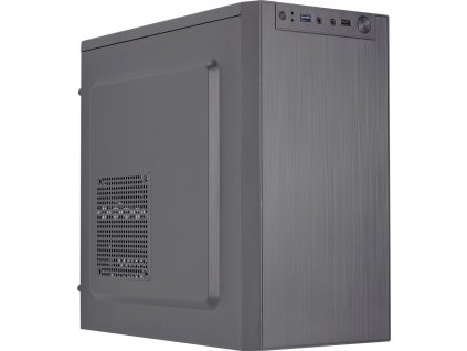 EUROCASE skříň MC X108, micro tower, 1x USB 3.0, 1x USB 2.0, 2x audio, bez zdroje