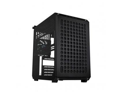 Cooler Master case Qube 500 Flatpack, Mid Tower, 2x USB 3.2, 1x USB-C, černá