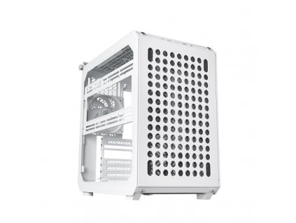 Cooler Master case Qube 500 Flatpack, Mid Tower, 2x USB 3.2, 1x USB-C, bílá