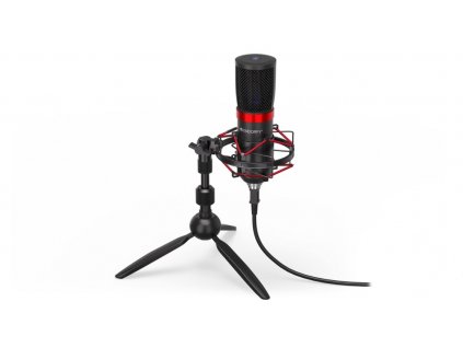 Endorfy mikrofon Solum Streaming T(SM950T)/ streamovací / tripod / pop-up filtr / USB