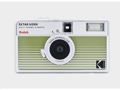 Kodak EKTAR H35N Camera Striped Green